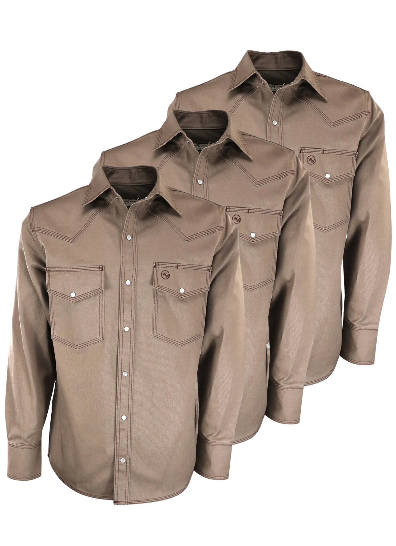 Pearl snap welding shirts hotsell